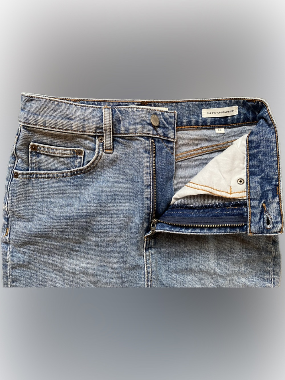 DENIM FORUM The Pin-Up Denim Skirt - Picture 9 of 10